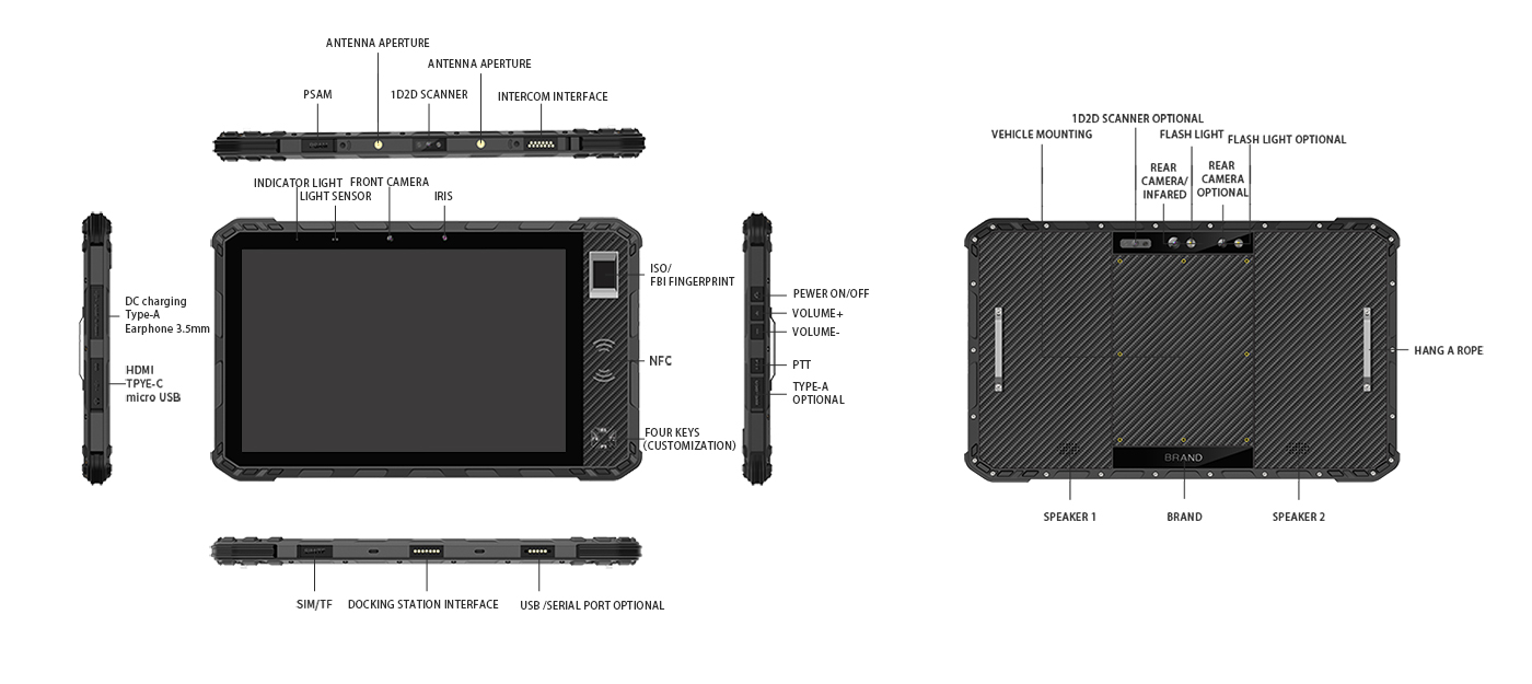 Lykonda Rugged Tablet PC